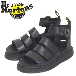 Dr.Martens (ドクターマーチン) WMS 24477001 CLARISSA II クラリッサ レディース レザーサンダル BLACK UK5-約24.0cm