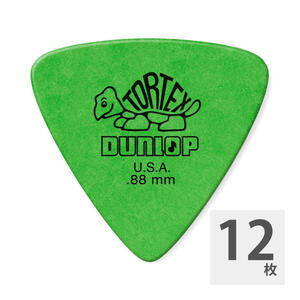 ギターピック 12枚 セット ジムダンロップ 0.88mm TORTEX TRI GR JIM DUNLOP ジムダン