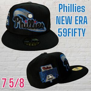 新品75/8 フィラデルフィア・フィリーズ　海外限定ニューエラ　59FIFTY PHILLIES NEW ERA 日本未発売　キャップ CAP