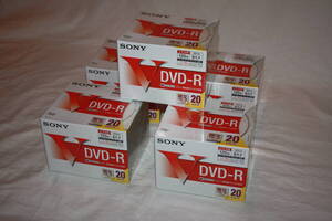 送料無料！ SONY 20DMR12HPSS　新品　DVD-R ディスク 録画用 120 分 8倍速 20枚入り×5パック＝100枚　 5ミリケース