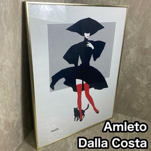 アムレット・ダラコスタ Amlet Dallacosta 美人画 ポスター　絵画