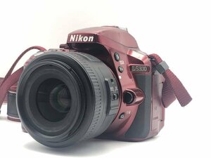 Nikon D5300 DX AF-S NIKKOR 35mm 1:1.8G デジタル一眼レフカメラ セット■現状品