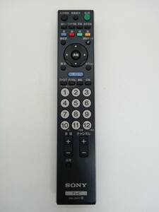 〈121)SONY RM-JD017 (KDL-16M1 KDL-20M1 KDL-32F1 KDL-32J1 KDL-32JE1 KDL-40F1 KDL-40V1 KDL-40W1 用)リモコン