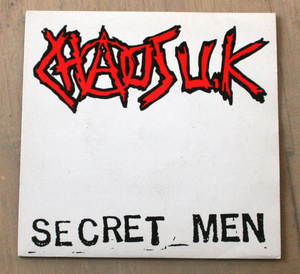 CHAOS U.K - Secret Men / EP / Punk, Hardcore, パンク, ハードコア