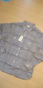 SALE!　送料込　★東洋　SUGAR CANE シュガーケーン SC28504 LIGHT FLANNEL CHECK WORK SHIRT チェックワークシャツ　オフ　M