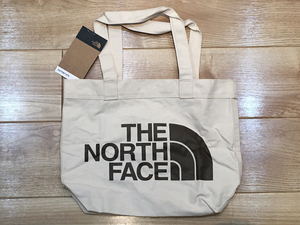 新品 海外モデル ノースフェイス コットン トートバッグ エコバッグ キャンバス TNF THE NORTH FACE TOTE ベージュ ブラウン 生成り 茶