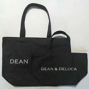 ☆DEAN&DELUCA チャリティートートバッグ S・L 各1点セット ストーングレー 2021年 限定 ディーン&デルーカ 送料無料☆