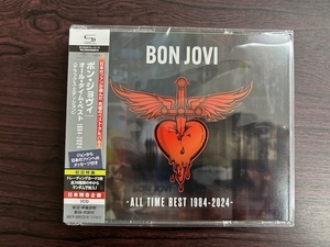 美品★BON JOVI/ボンジョヴィ★オール・タイム・ベスト 1984-2024★デラックス・エディション/初回プレス★MotleyCrueRATTMSGWASPMetallica