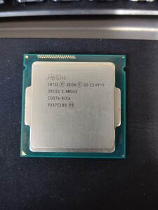 【ジャンク】Intel Xeon E3-1240 v3 (3.4GHz/TB:3.8GHz) Bulk LGA1150/4C/8T/L3 8M/HD/TDP80W -253