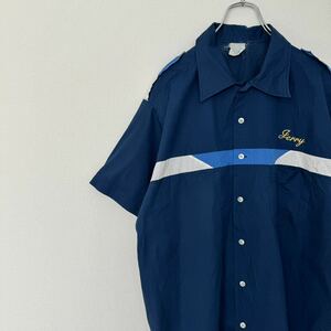 VINTAGE ヴィンテージ　ビンテージ　90s USA ボーリングシャツ　半袖