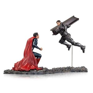 送料無料 1/12スケール スーパーマン対ゾッド将軍セット（マン・オブ・スティール）DC コレクティブル フィギュア