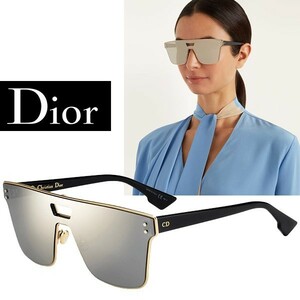 ☆DIOR IZON 1S 02M2 QV シルバー・ゴールド シールド ディオール サングラス レディース dior-izon-1s-02m2-qv∵