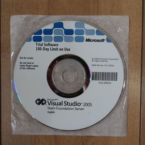 Microsoft Visual Studio 2005 Team Foundation Server English (Trial Software 180-Day Limit on Use)