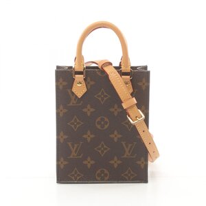 ルイ・ヴィトン プティット サックプラ モノグラム ブランドオフ LOUIS VUITTON ハンドバッグ モノグラム 中古 レディース