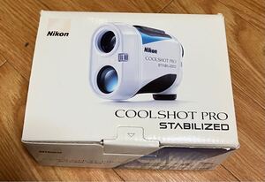 Nikon COOLSHOT STABILIZED PRO 高低差距離表示あり　手ブレ補正あり