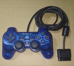 PS2 プレステ2　SONY　コントローラー　純正　 オーシャンブルー