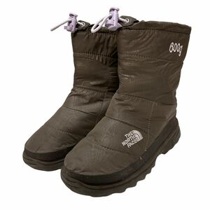 BB655 THE NORTH FACE ノースフェイス ヌプシーブーティー キッズブーツ US3 20.8cm カーキ