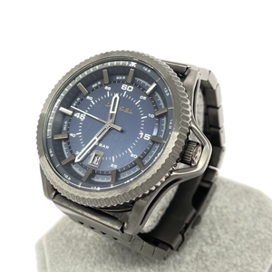 ◆DIESEL ディーゼル 腕時計 クォーツ◆DZ-1753 ガンメタリック SS メンズ ロールケージ ウォッチ watch