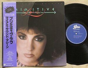 ★LP マイアミ・サウンド・マシーン 試聴 プリミティヴ・ラヴ Miami Sound Machine Primitive Love Conga Bad Boy Gloria Estefan