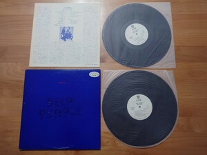 ★ディープ・パープル Deep Purple★紫の軌跡 Purple Passages★見本盤★PROMO★SAMPLE★Rare Item★2LPレコード★中古品 