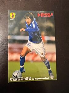 カルビー 2006 日本代表 中村俊輔 サッカーカード 