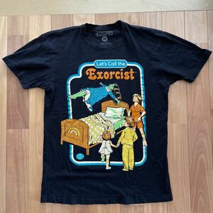 CREEPY CO. エクソシストのリーガン風Tシャツ 黒色 Mサイズ ホラーT モンスターT The Exorcist