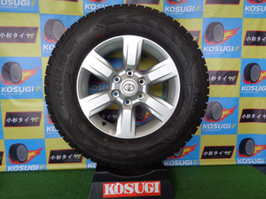 150系中期ランドクルーザー　プラド純正　17インチ　265/65R17　ヨコハマアイスガードG075　22年製造　中古スタッドレスセット　神奈川県