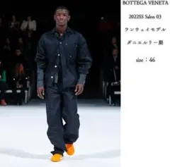 22SS BOTTEGA VENETA Salon03 ワークジャケット 46