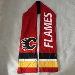 NHL Calgary Flames Littlearth ロゴ マフラー