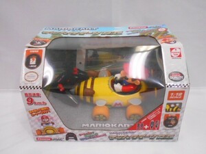 34 送100サ 0701$D01 京商 マリオカート マッハクイーンR/C ラジコン マリオ 中古品