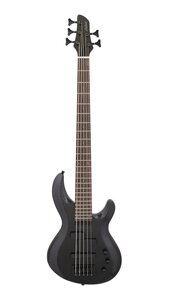 ★AriaProII アリアプロツー IGB-STD/5B MBK Metallic Black 5弦ベース ケース付★新品送料込