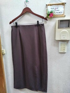 XL 未使用 GU モカ茶 ナロースカート