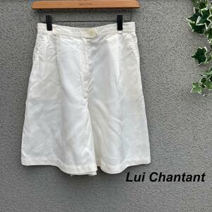 Lui Chantant ショート パンツ 短パン 白 ホワイト