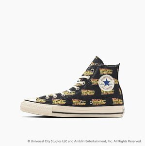 ★2024秋冬★CONVERSE ALL STAR US LG HI （ オール スターＵＳ　ＬＧ　ＨＩバック・トゥ・ザ・フューチャー）ブラック27.5