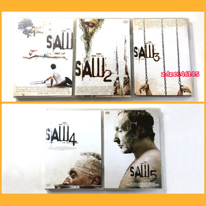 ●DVD●SAW ソウ 1・2・3・4・5 まとめて5本 動作品●