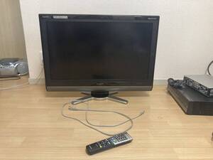 SHARP シャープ 液晶テレビ 32インチ LC-32DE5 リモコン B-CAS 付属