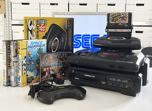 ★豪華 メガドライブタワー セット メガCD スーパー32X SEGA セガ まとめて スペースハリアー ソニック 動作品 箱 説明書 ベアナックル