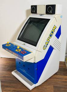 【極上】※塗装済 Q GRANDAM 25 CAPCOM Qグランダム 25インチ カプコン Q SOUND ゲーム筐体 アーケードゲーム