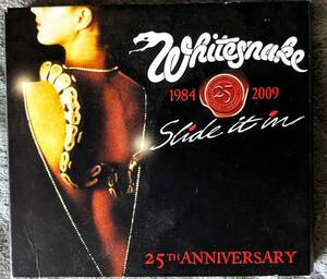 【同梱可】SLIDE IT IN - Deluxe Edition WHITESNAKE ホワイトスネイク 輸入盤　・CD+DVD ・リマスター ・デジパック盤