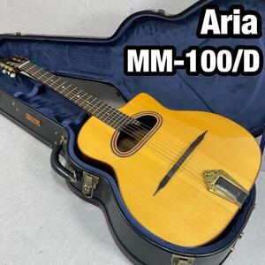 マカフェリギター Aria アリア MM-100/D Dホール　ハードケース