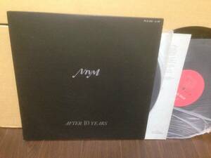 2LP 非売品 LP NTVM AFTER 10 YEARS 大野雄二 大野克夫 ゴダイゴ 歌詞茶バミ PLS-291/2 和モノ 日本テレビ10周年　　管4B5