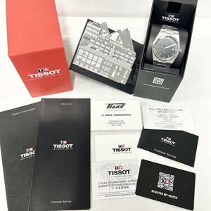 【1円スタート！！】保証期間内！ TISSOT ティソ T137.410.11.051.00 PRX ピーアールエックス クォーツ 黒文字盤 T137410A 箱・保付き