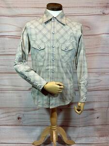 ウエスタンシャツ専門店オレゴン・トレイル　オリジナル ウエスタンシャツ Western Shirts Ash Hollow Made in Japan size S 日本製 新品