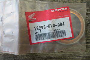 HONDA　エキパイガスケット　18293-KV3-004　 NSR250/NSR250R/NSR250SE/NSR250SP　ホンダ　★新品未使用品★純正品★M 