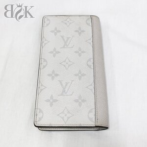 ルイヴィトン タイガラマ M30298 ポルトフォイユ・ブラザ NM 長財布 ホワイト 中古 LOUIS VUITTON ＋