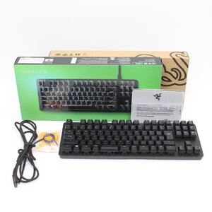 509)【美品】RAZER RZ03-0264 BLACKWIDOW LITE ゲーミング キーボード 有線 レーザー