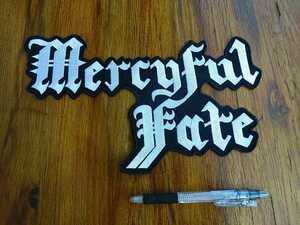 MERCYFUL FATE 刺繍バックパッチ ワッペン / slayer metallica sodom kreator destruction venom bathory celtic frost