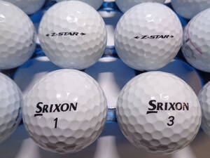 [SRA77] スリクソン ゼットスター 21年 SRIXON Z・STAR 12球 ロストボール 【中古】