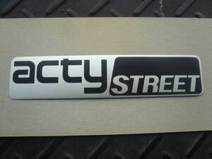 acty STREET　デカール　ステッカー