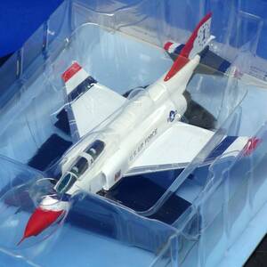 エアファイターコレクションVol.96 96号 1/100 アメリカ空軍 F-4E ファントムⅡ サンダーバーズ サンダーバード 模型部未開封品 アシェット